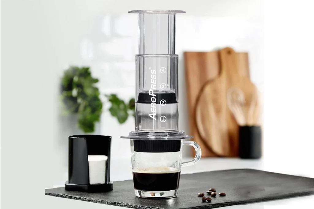 AeroPress Clear kávéfőző teszt