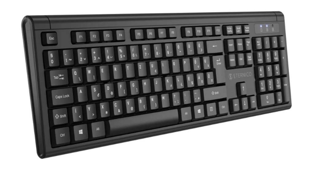 Eternico Essential KS1000 vezeték nélküli billentyűzet teszt