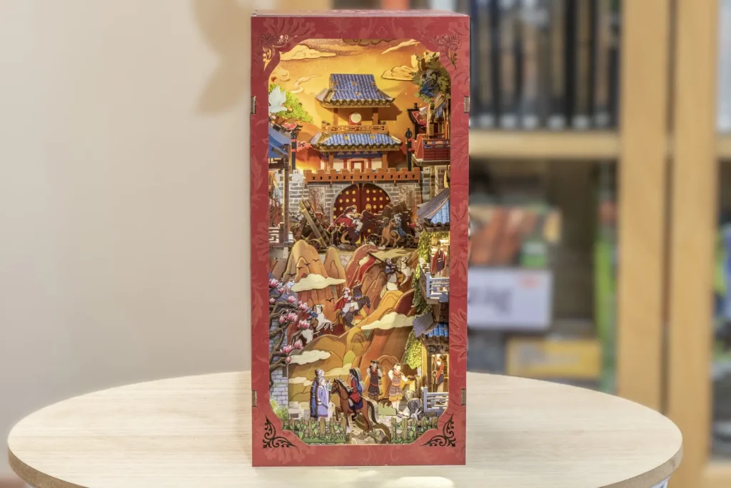 Cutebee The Legend of Mulan Book Nook teszt (EK02)